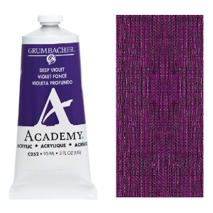 Grumbacher Academy Acrylic 90ml Deep Violet