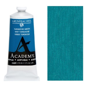 Grumbacher Academy Acrylic 90ml Turquoise Green