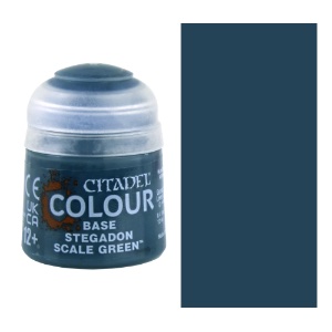 Citadel Colour Water-Based Model Paint 12ml Base Stegadon Scale Green