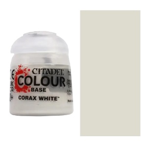 Citadel Colour Water-Based Model Paint 12ml Base Corax White