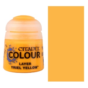 Citadel Colour Water-Based Model Paint 12ml Layer Yriel Yellow