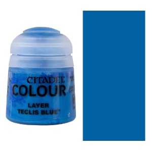Citadel Colour Water-Based Model Paint 12ml Layer Teclis Blue