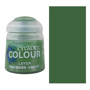 Citadel Colour Water-Based Model Paint 12ml Layer Warboss Green