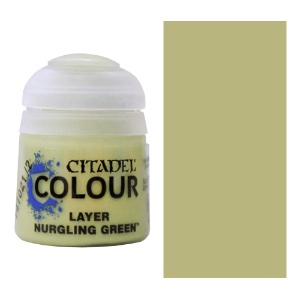 Citadel Colour Water-Based Model Paint 12ml Layer Nurgling Green