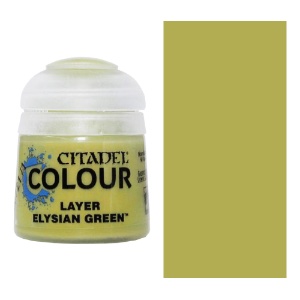 Citadel Colour Water-Based Model Paint 12ml Layer Elysian Green