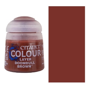 Citadel Colour Water-Based Model Paint 12ml Layer Doombull Brown