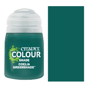 Citadel Colour Water-Based Model Paint 18ml Shade Coelia Greenshade