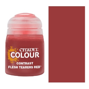 Citadel Colour Water-Based Model Paint 18ml Contrast Flesh Tearers Red