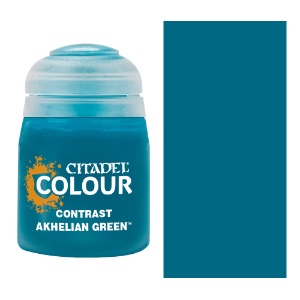 Citadel Colour Water-Based Model Paint 18ml Contrast Akhelian Green