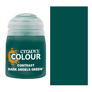 Citadel Colour Water-Based Model Paint 18ml Contrast Dark Angels Green