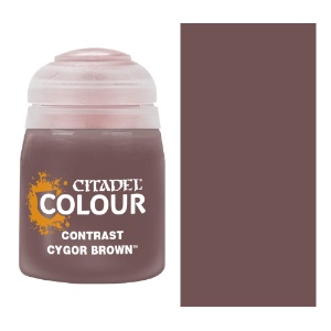 Citadel Colour Water-Based Model Paint 18ml Contrast Cygor Brown