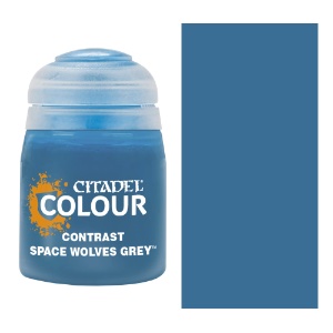 Citadel Colour Water-Based Model Paint 18ml Contrast Space Wolves Grey
