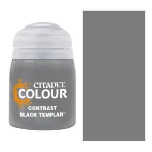 Citadel Colour Water-Based Model Paint 18ml Contrast Black Templar