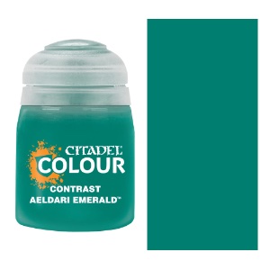 Citadel Colour Water-Based Model Paint 18ml Contrast Aeldari Emerald