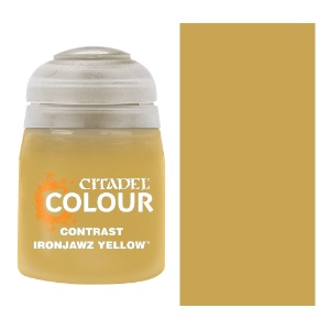 Citadel Colour Water-Based Model Paint 18ml Contrast Ironjawz Yellow