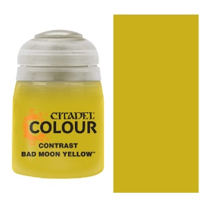 Citadel Colour Water-Based Model Paint 18ml Contrast Bad Moon Yellow