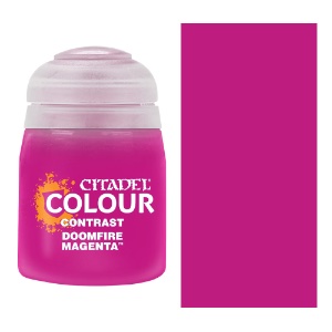 Citadel Colour Water-Based Model Paint 18ml Contrast Doomfire Magenta