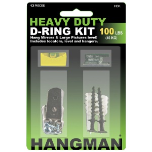 Hangman Products Heavy Duty D-Ring 13 Piece Kit