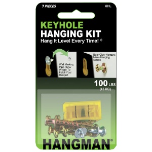 Hangman Products Keyhole Hanging Kit
