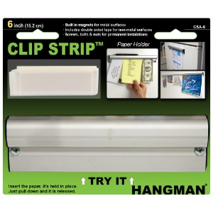 Hangman Products Clip Strip 6"