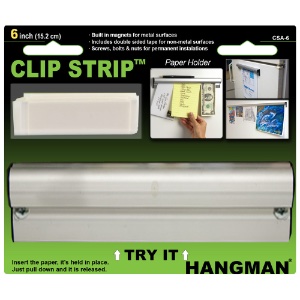Hangman Products Clip Strip 6"