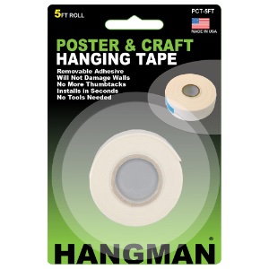 POSTER & CRAFT TAPE 5ft ROLL