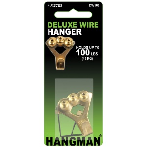 Hangman Products Deluxe Wire Hanger 100lb