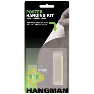 Hangman Products Poster Hanging Kit