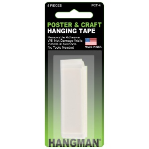 HANGMAN POSTER & CRAFT TAPE 4TAB