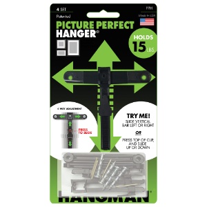 Hangman Products Picture Perfect Hanger 4 Pack