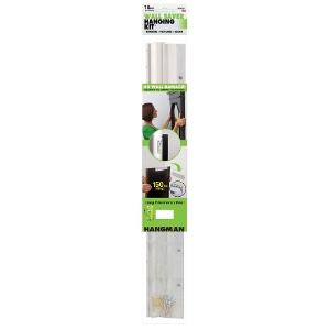 Hangman Products Apartment Hanger/Wallsaver Hanging Kit 18"