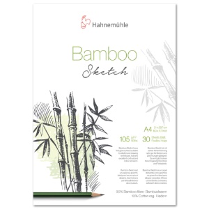 Hahnemuehle Bamboo Sketch Pad 8.19" x 11.58" 30 Sheets