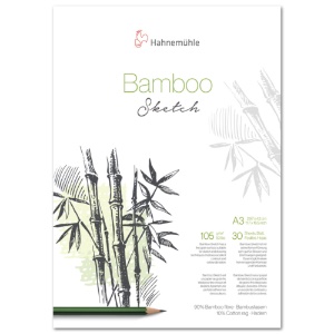 Hahnemuehle Bamboo Sketch Pad 11.58" x 16.38" 30 Sheets