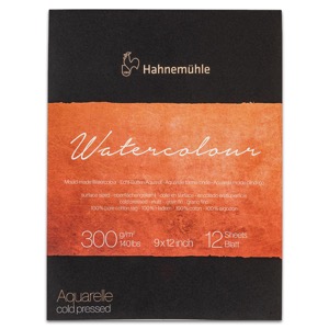 Hahnemuehle Watercolour Pad 140lb 9"x12" Cold Press