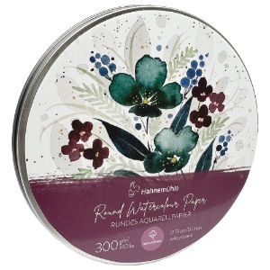 Hahnemuhle Round Watercolor Paper 140lb 5" Cold Press