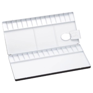 Holbein Aluminum Folding Watercolor Palette 30 Well