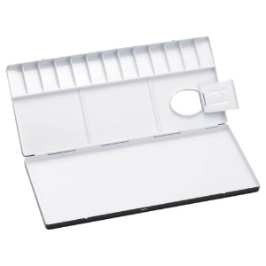 Holbein Aluminum Folding Watercolor Palette 13 Well