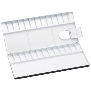 Holbein Aluminum Folding Watercolor Palette 26 Well