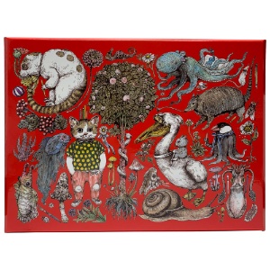 Holbein x Yuko Higuchi Tool Case Red