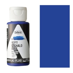 Holbein Acrylic Fluid Colors Paint 35ml Phthalo Blue