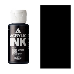 Holbein Acrylic Ink 30ml Super Opaque Black