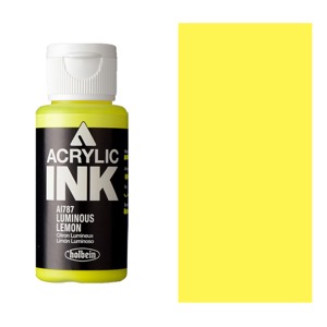 Holbein Acrylic Ink 30ml Luminous Lemon