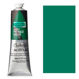 Holbein Acrylic Colors Heavy Body 60ml Phthalo Green