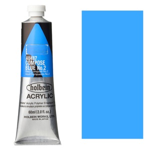Holbein Acrylic Colors Heavy Body 60ml Compose Blue No. 2