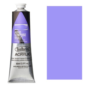 Holbein Acrylic Colors Heavy Body 60ml Compose Violet