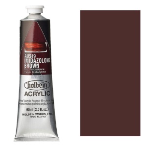 Holbein Acrylic Colors Heavy Body 60ml Imidazolone Brown