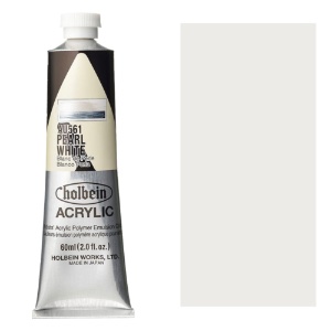 Holbein Acrylic Colors Heavy Body 60ml Pearl White
