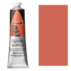 Holbein Acrylic Colors Heavy Body 60ml Pearl Copper