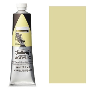 Holbein Acrylic Colors Heavy Body 60ml Pearl Yellow