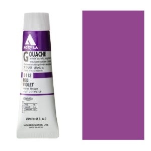 Holbein Acrylic Gouache 20ml Red Violet